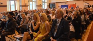 Front row from left to right – young entrepreneur Angela Bailey, SNP Cllr Kate Stewart (West Fife and Coastal Villages) and Independent Dunfermline MSP Bill Walker