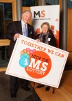 Bill Walker MSP with Crossford constituent and MS activist Sue Polson